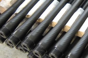 Gun barrel production line